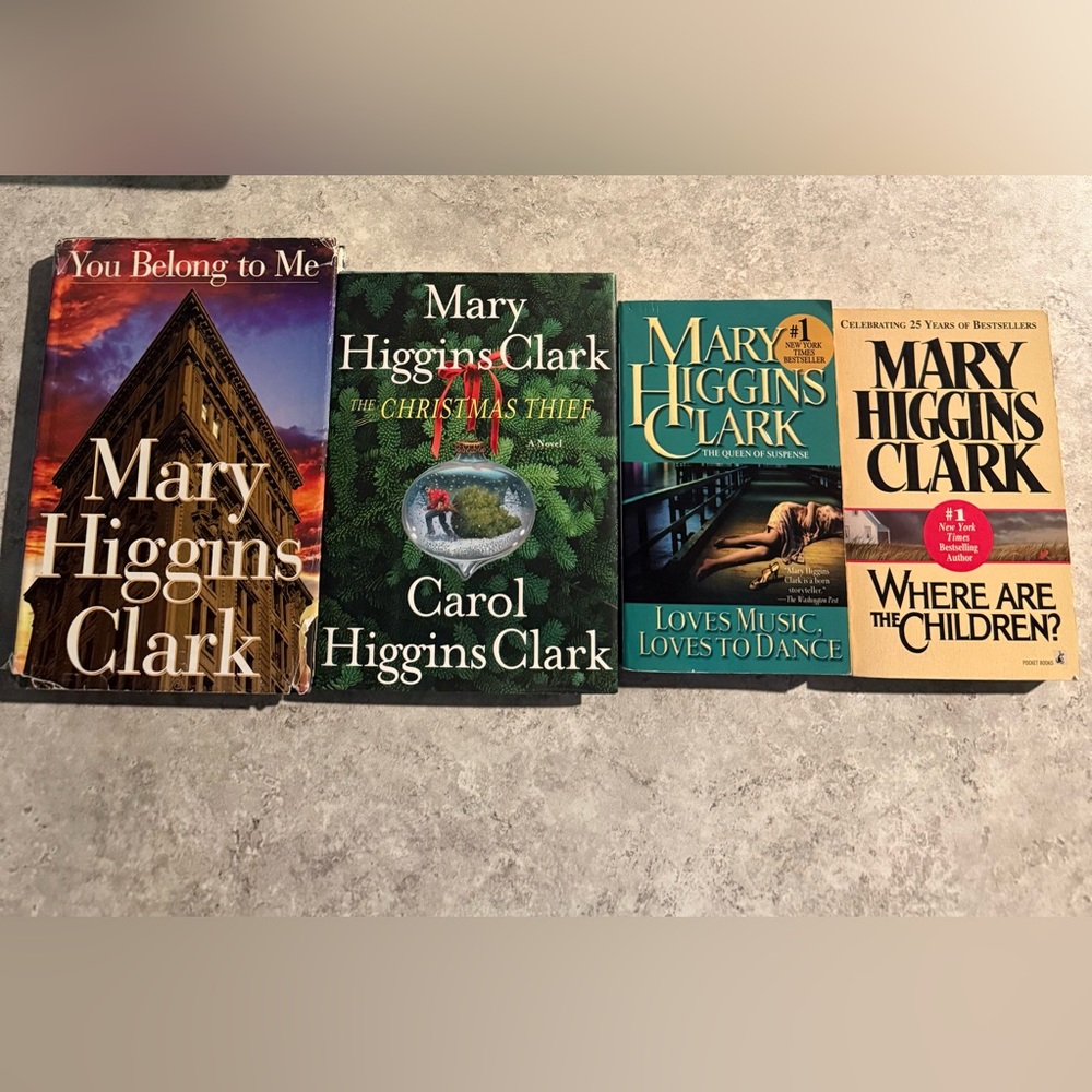 Mary Higgins Clark Book Collection
